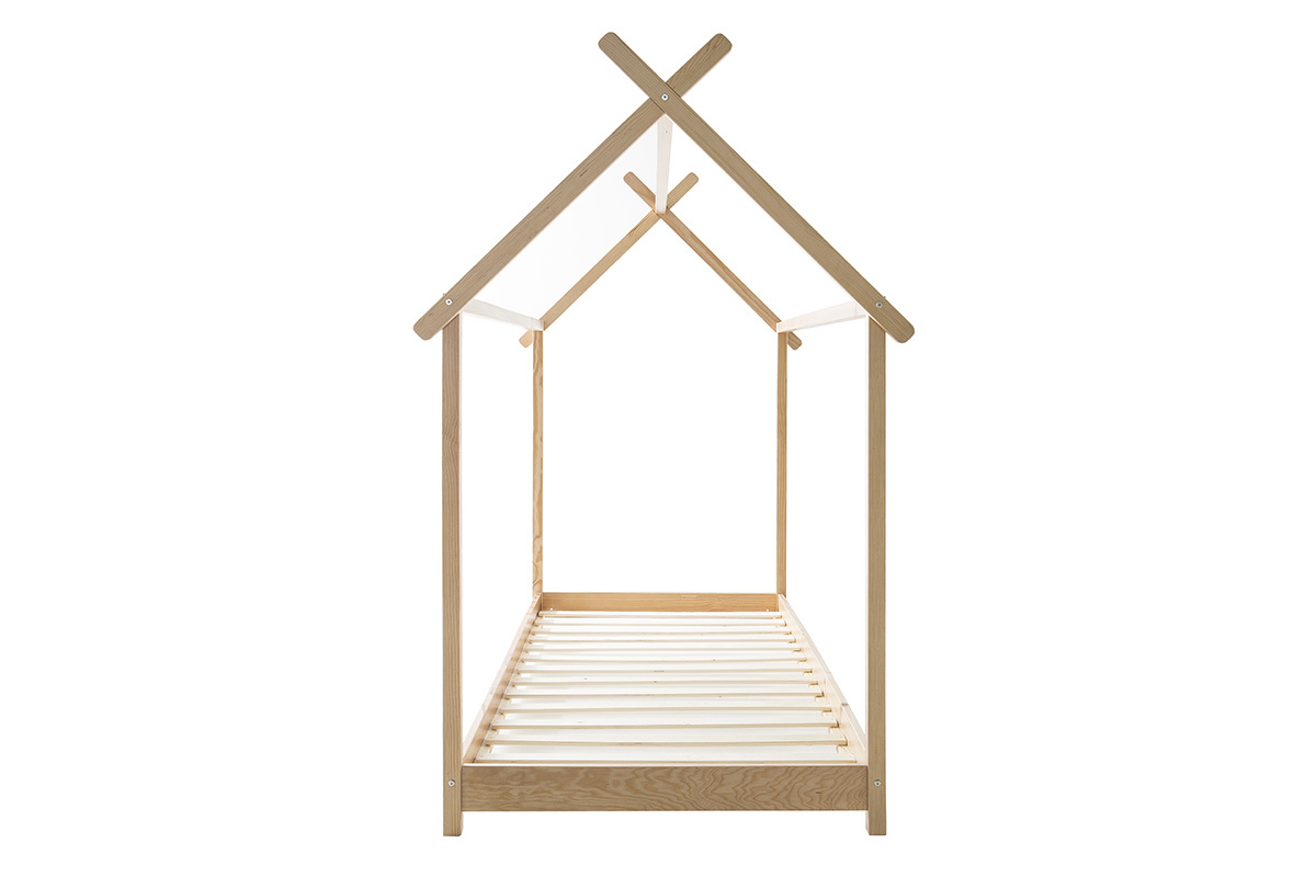 Cama y somier infantil cabaa madera 90x200cm KBANE