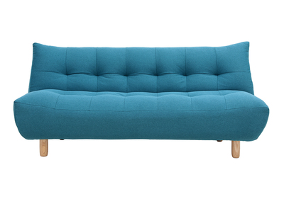 Canapé convertible scandinave bleu canard YUMI