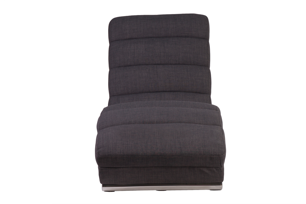 Chaise Longue de diseo grisTAYLOR