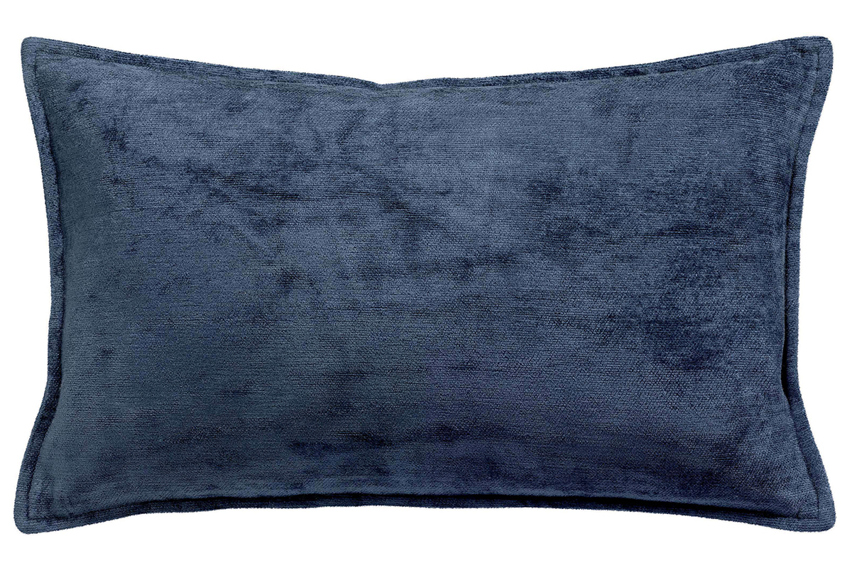 Cojn en terciopelo azul 30 x 50 cm ALOU