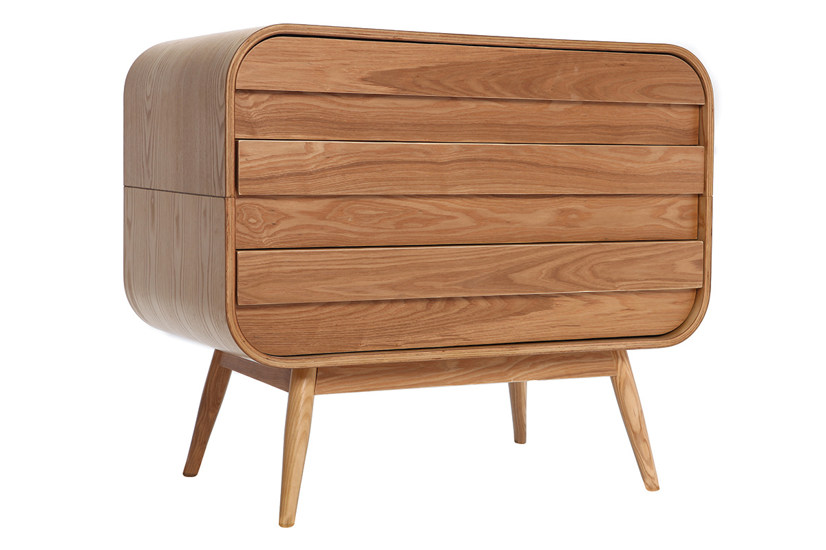 C�moda de dise�o fresno 3 cajones BJORG