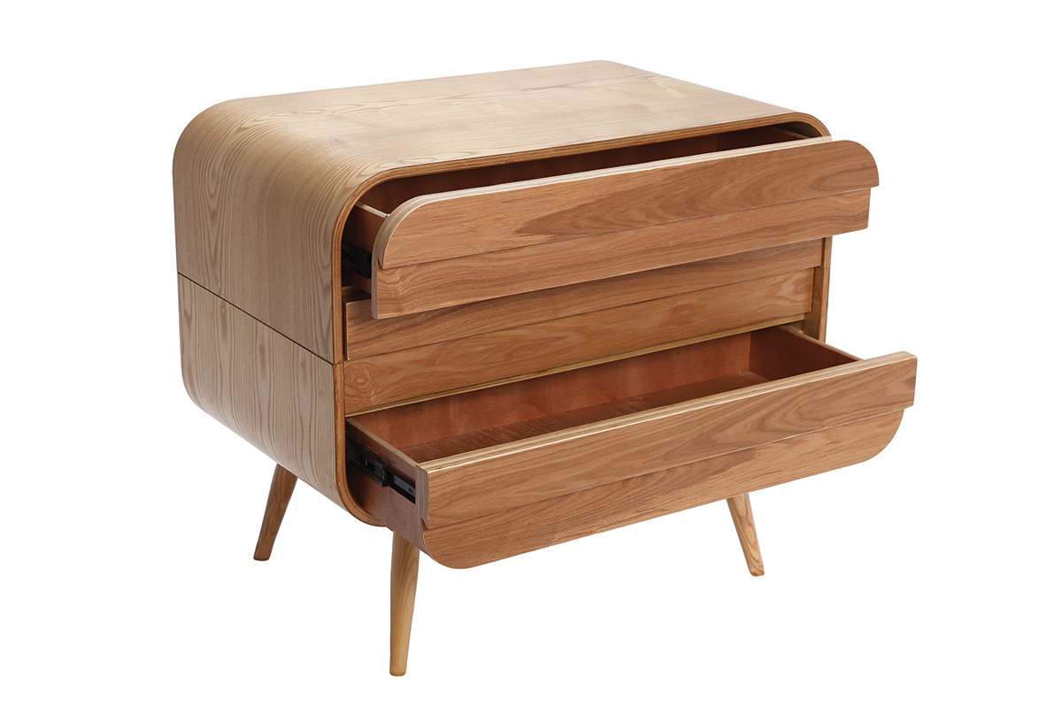 C�moda de dise�o fresno 3 cajones BJORG