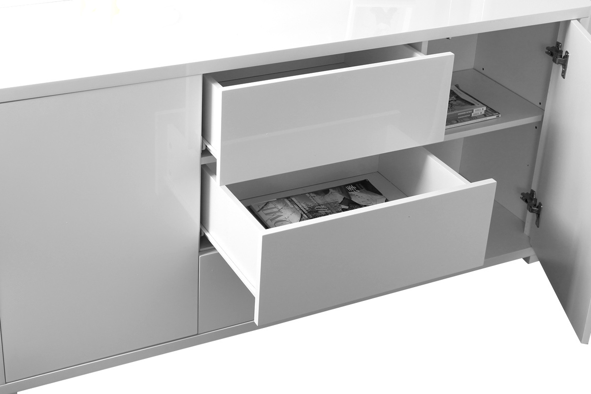 Cmoda diseo blanco lacado PAX