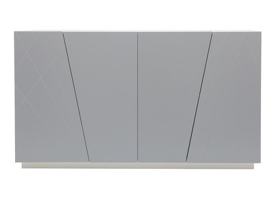 C&oacute;moda dise&ntilde;o lacado gris mate ALESSIA