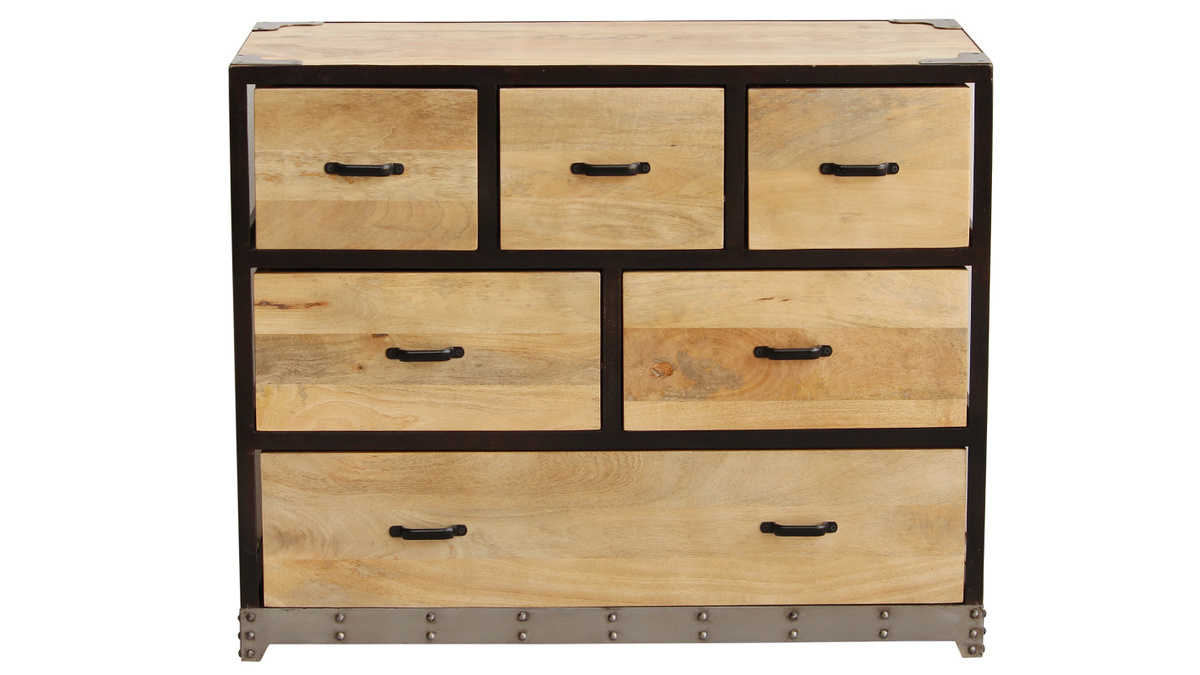 Cmoda industrial madera maciza INDUSTRIA