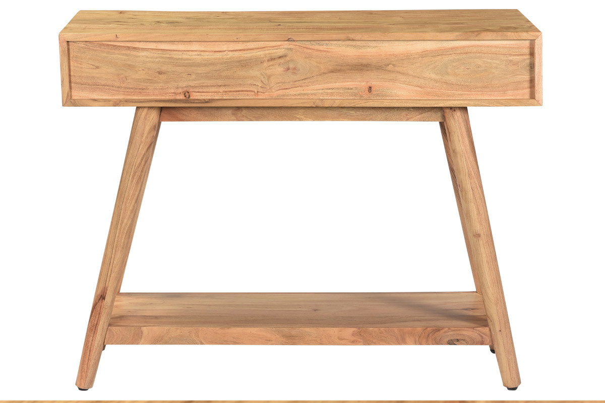 Consola en acacia L100 cm MEEKO