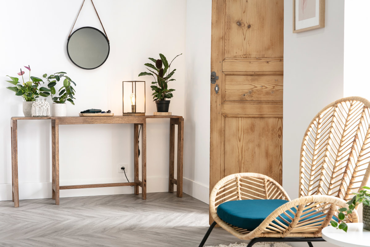 Consola extensible en mango SHUTTERS