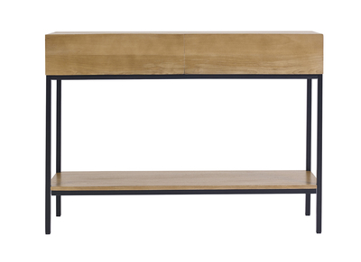 Consola industrial mango y metal 110cm YPSTER