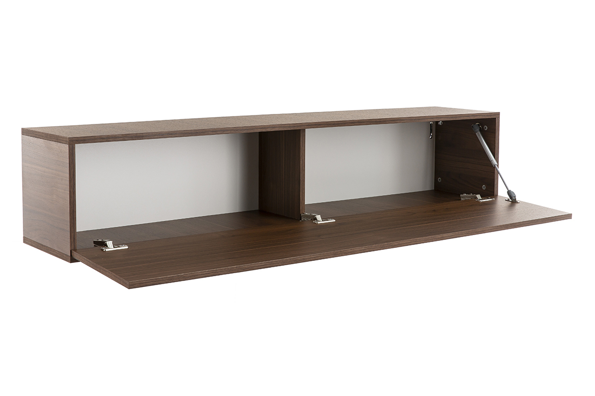 Elemento de pared TV horizontal acabado nogal ETERNEL