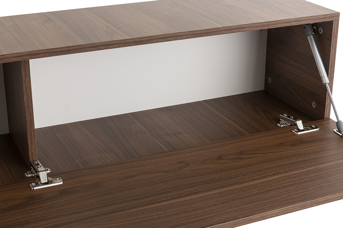 Elemento de pared TV horizontal acabado nogal ETERNEL