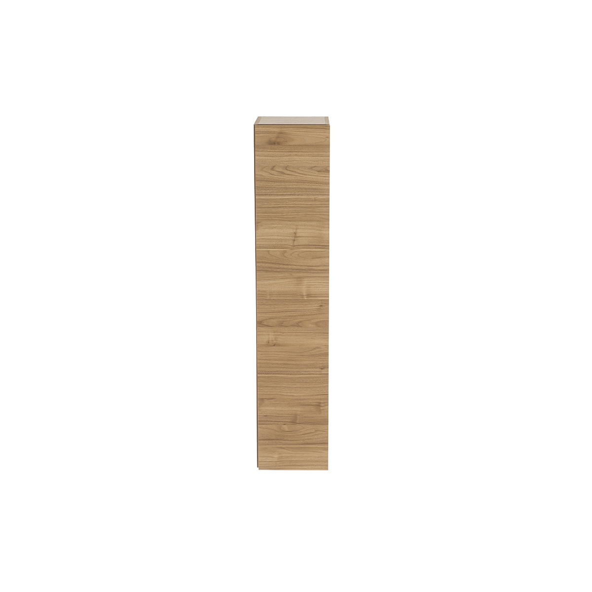 Elemento de pared TV vertical acabado madera clara ETERNEL