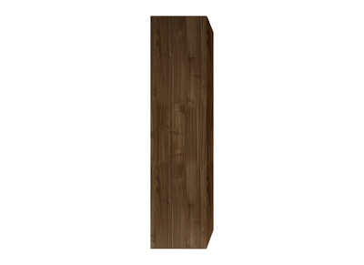 Elemento de pared TV vertical acabado madera oscura ETERNEL
