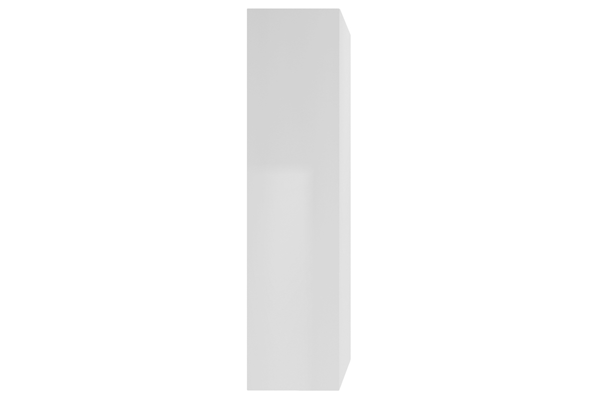Elemento de pared TV vertical lacado blanco ETERNEL