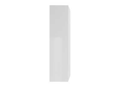 Elemento de pared TV vertical lacado blanco ETERNEL