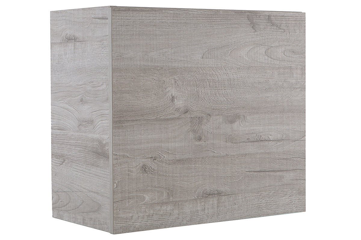 Elemento mural COLORED cuadrado madera gris