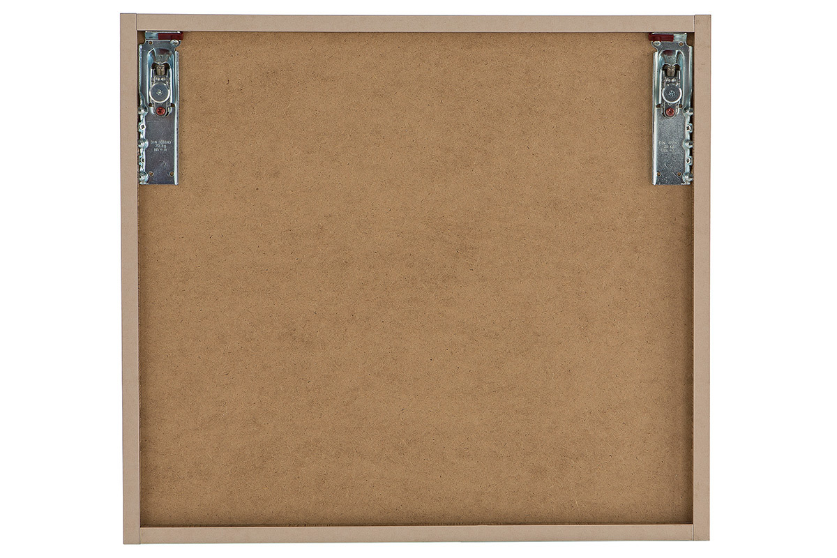 Elemento mural COLORED cuadrado madera miel