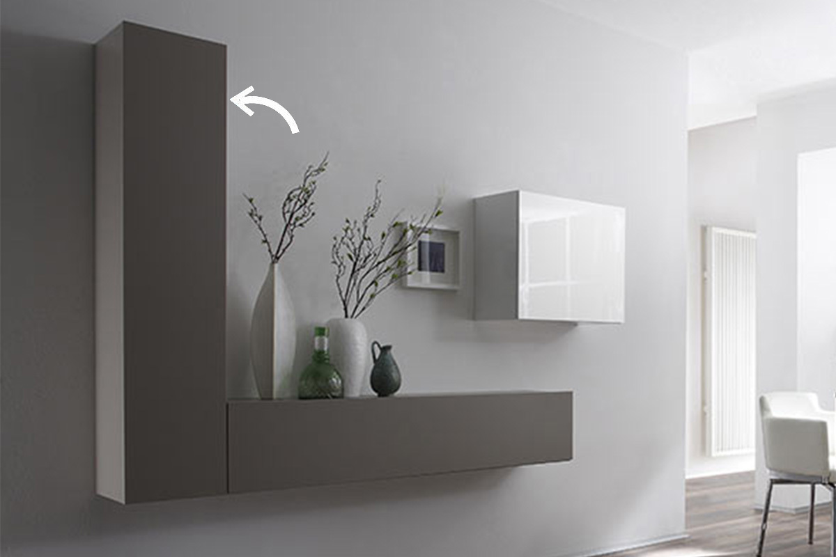 Elemento mural diseo topo mate vertical COLORED V2