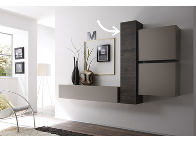 Elemento mural dise&ntilde;o weng&eacute; vertical COLORED V2