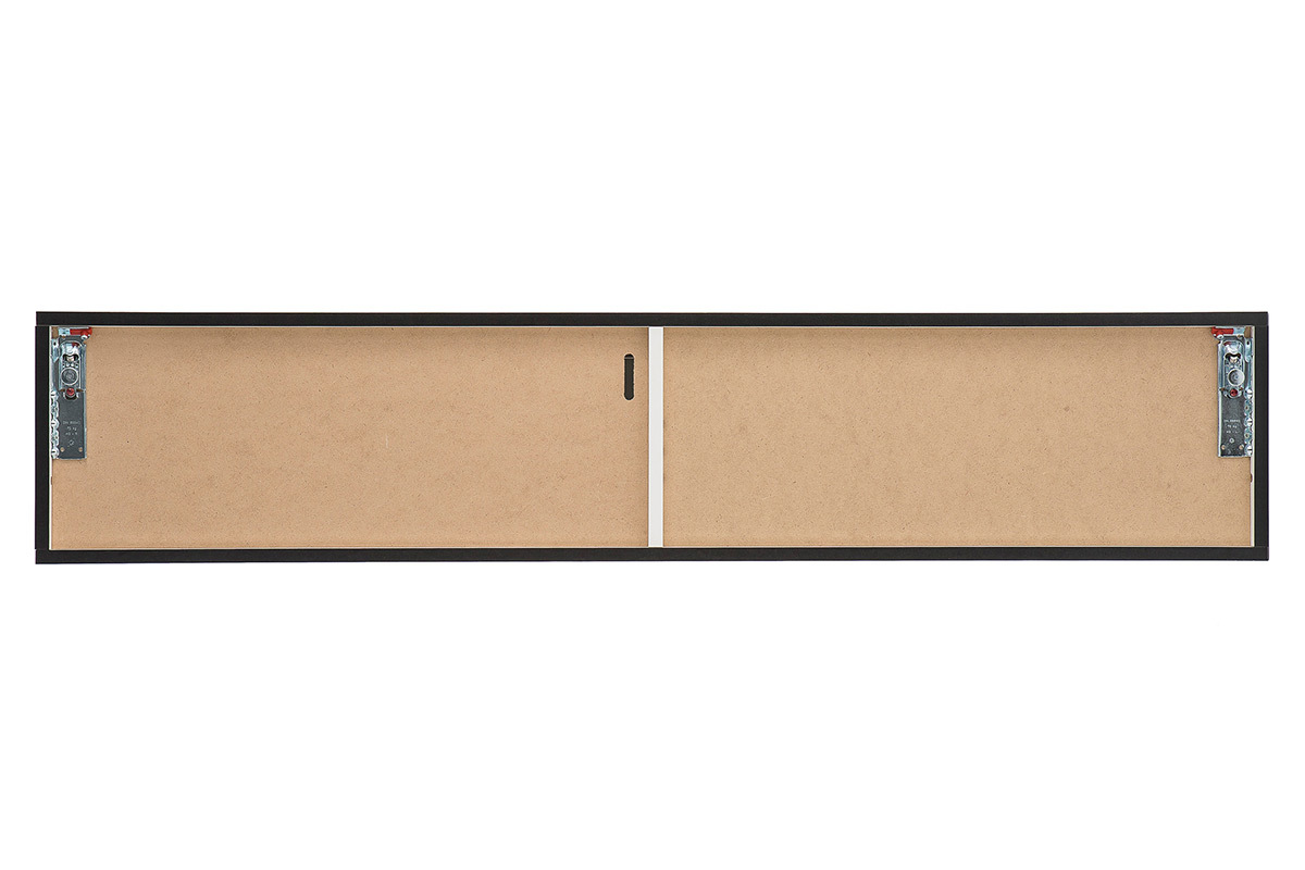 Elemento mural TV diseo gris antracita mate horizontal COLORED V2