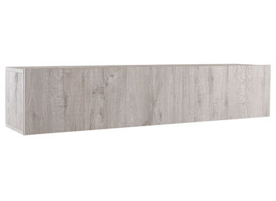 Elemento mural TV diseño madera gris horizontal COLORED V2 - Elemento mural TV diseño madera gris horizontal COLORED V2