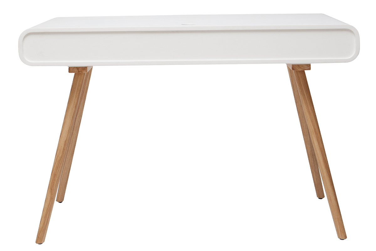 Escritorio con puertas correderas y rejilla L120 cm OLYMPE