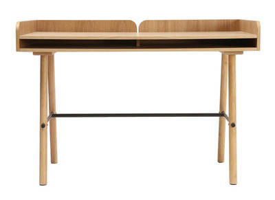Escritorio escandi-japon&eacute;s roble claro JAPANSK