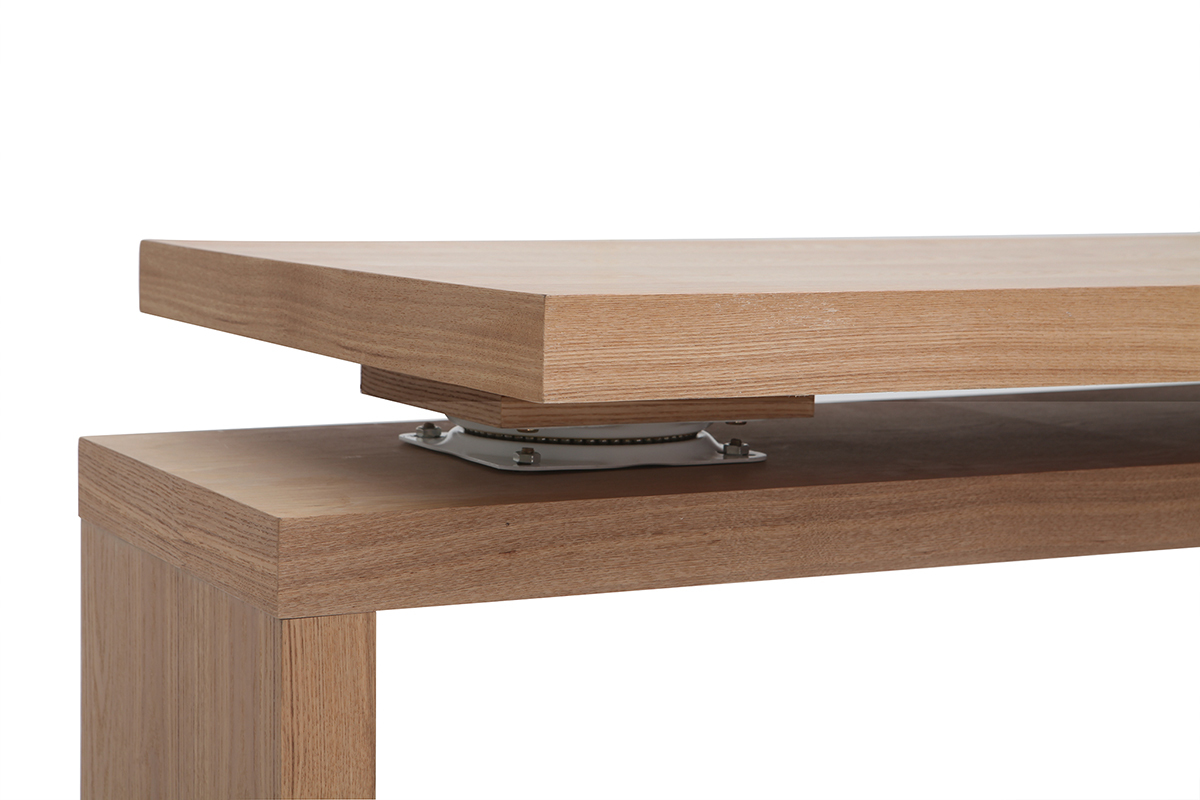 Escritorio moderno modular con almacenaje 2 cajones amovible madera MAX