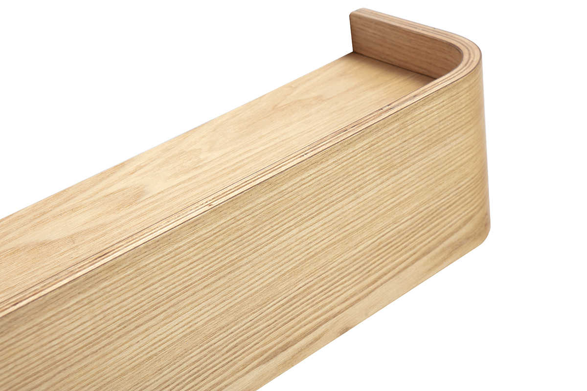 Estanter�a de pared acabado en fresno L90 cm HOPE