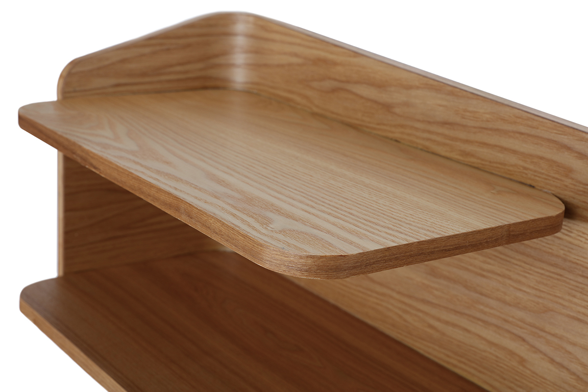 Estantera de pared fresno 70 cm NORDECO