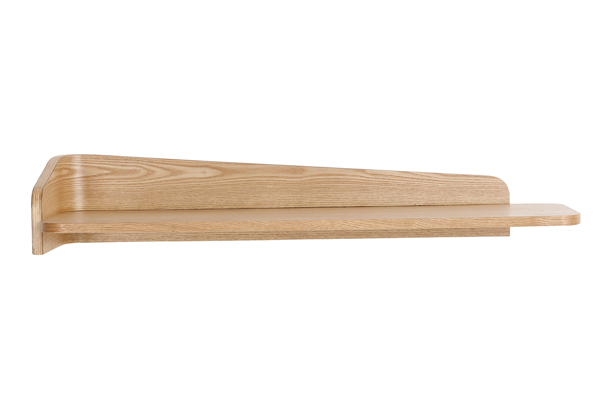 Estantera de pared fresno 76 cm NORDECO