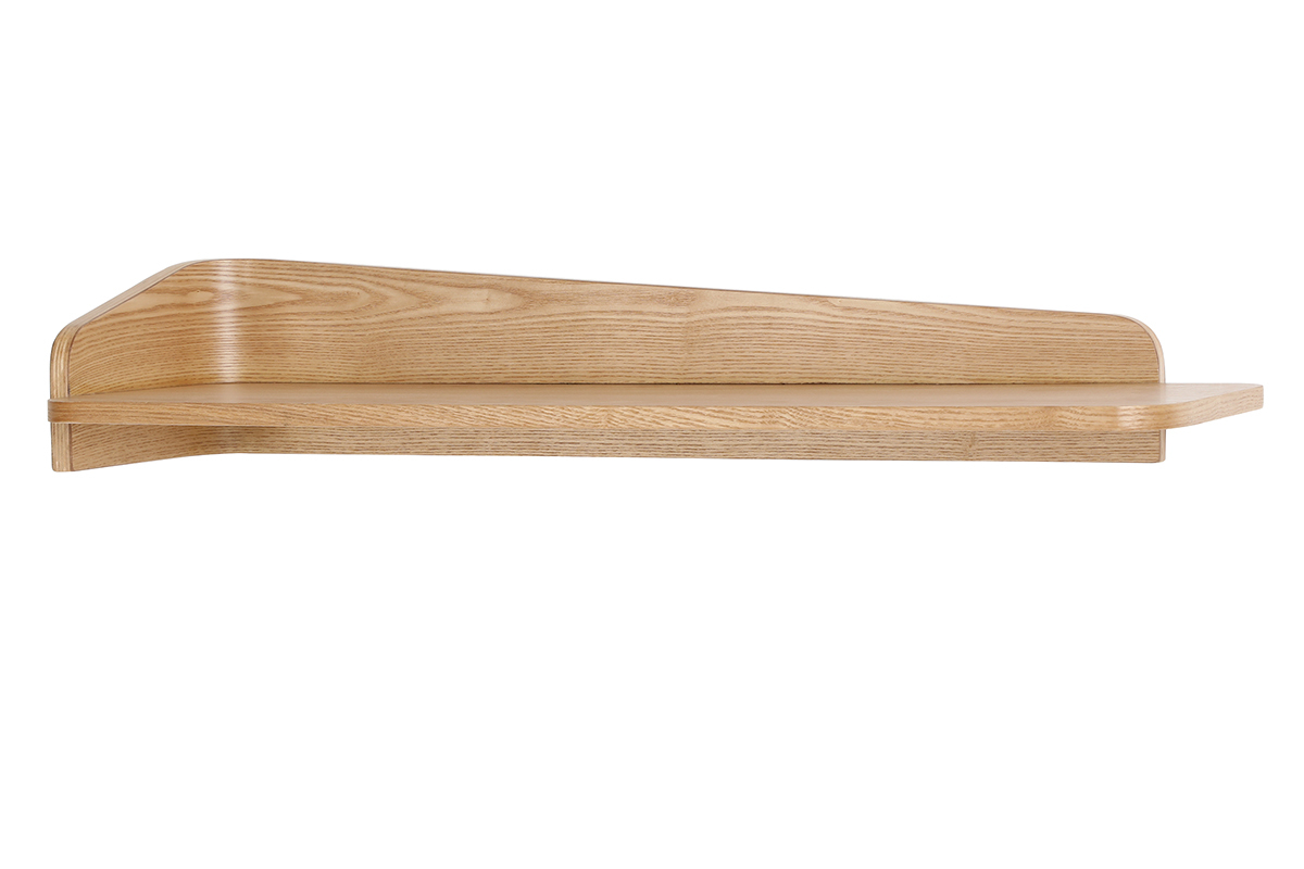 Estantera de pared fresno 76 cm NORDECO