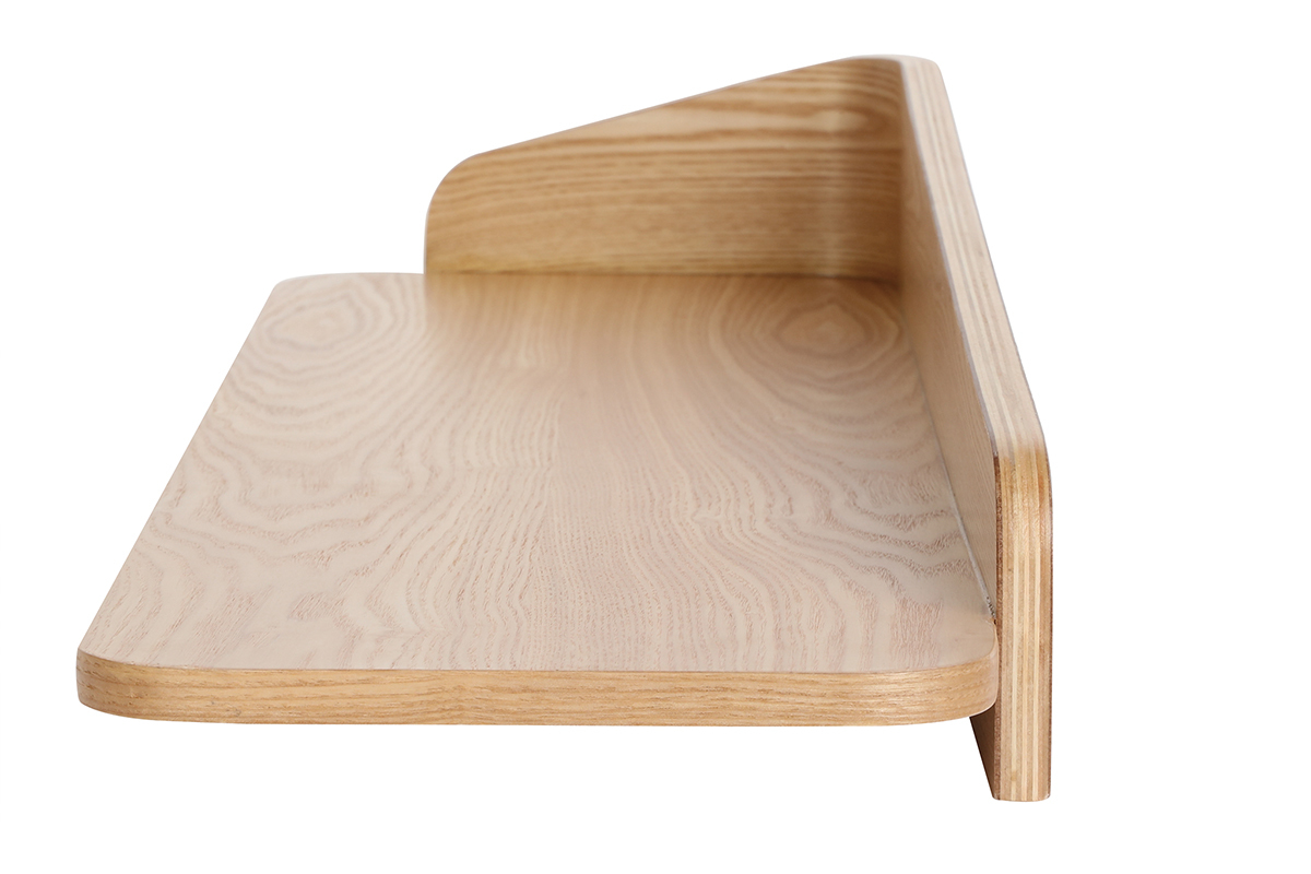 Estantera de pared fresno 76 cm NORDECO