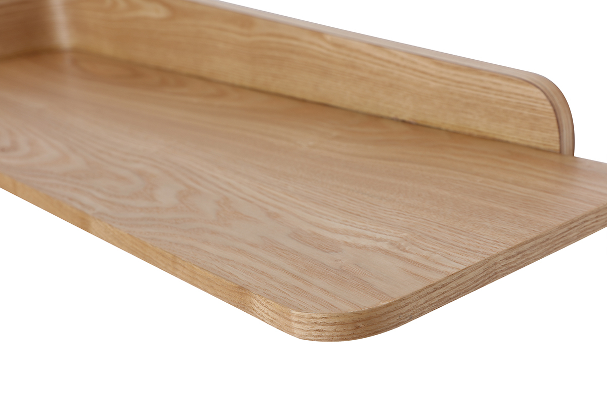 Estantera de pared fresno 76 cm NORDECO