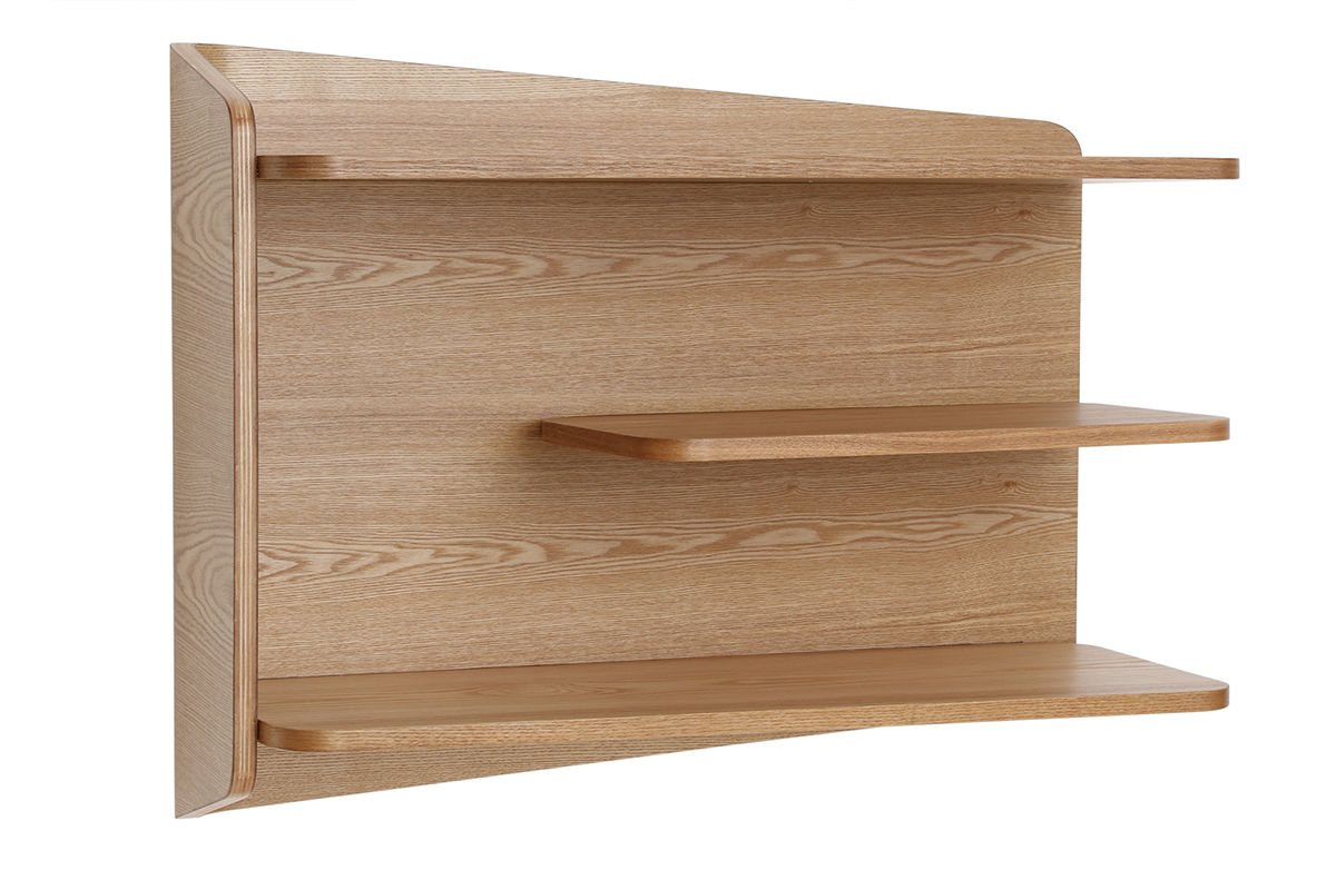 Estantera de pared fresno NORDECO