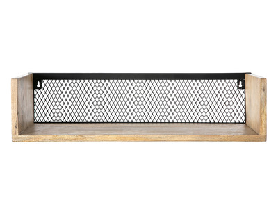 Estantería de pared industrial mango y metal 60 cm RACK