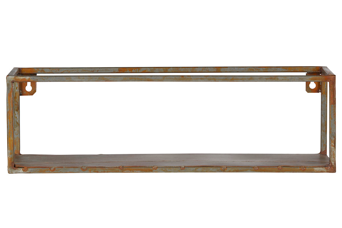 Estantera de pared metal envejecido 50cm MOHO