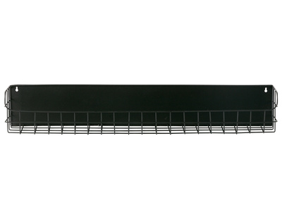 Estanter&iacute;a de pared metal negro 80cm MANUFACTURE