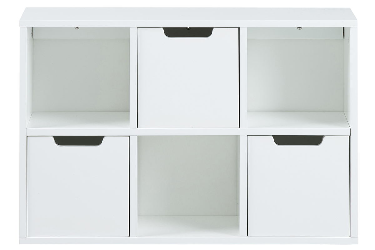 Estantera de pared moderna blanca SNOOP