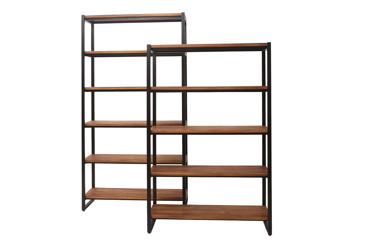 Estantera industrial metal y madera ARISTOTE