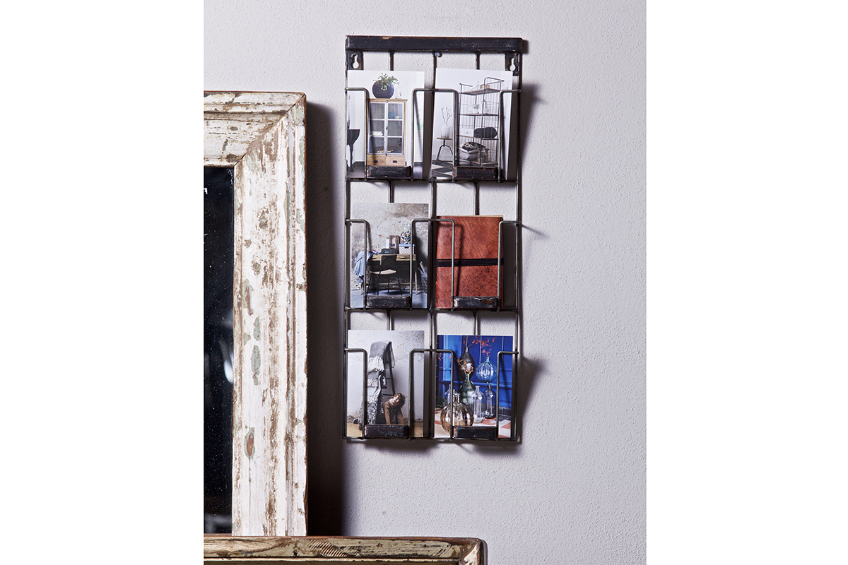 Estanter�a industrial vertical negro FACTORY