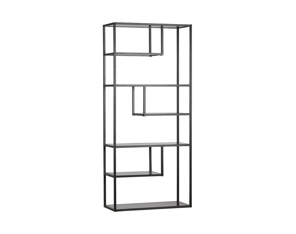 Estantería metal negro TETRIS - Face Estantería metal negro TETRIS