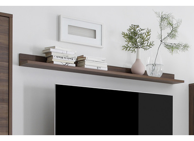 Estanter&iacute;a mural dise&ntilde;o nogal ORIGIN