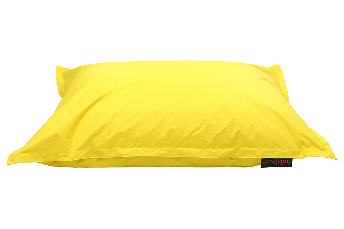 Funda de puff gigante amarillo BIG MILIBAG