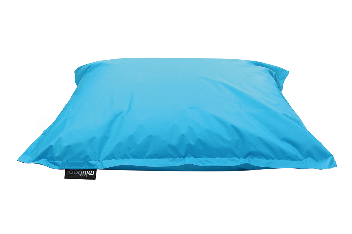 Funda de puff gigante azul turquesa BIG MILIBAG