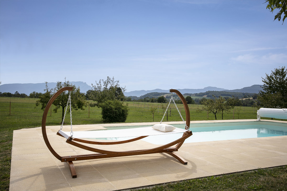 Hamaca de jardn blanco marfil HENDAYE