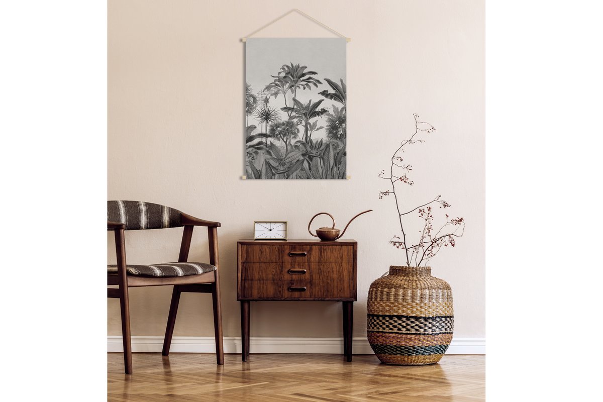 Kakemono con bosque extico 40 x 60 cm BORNEO
