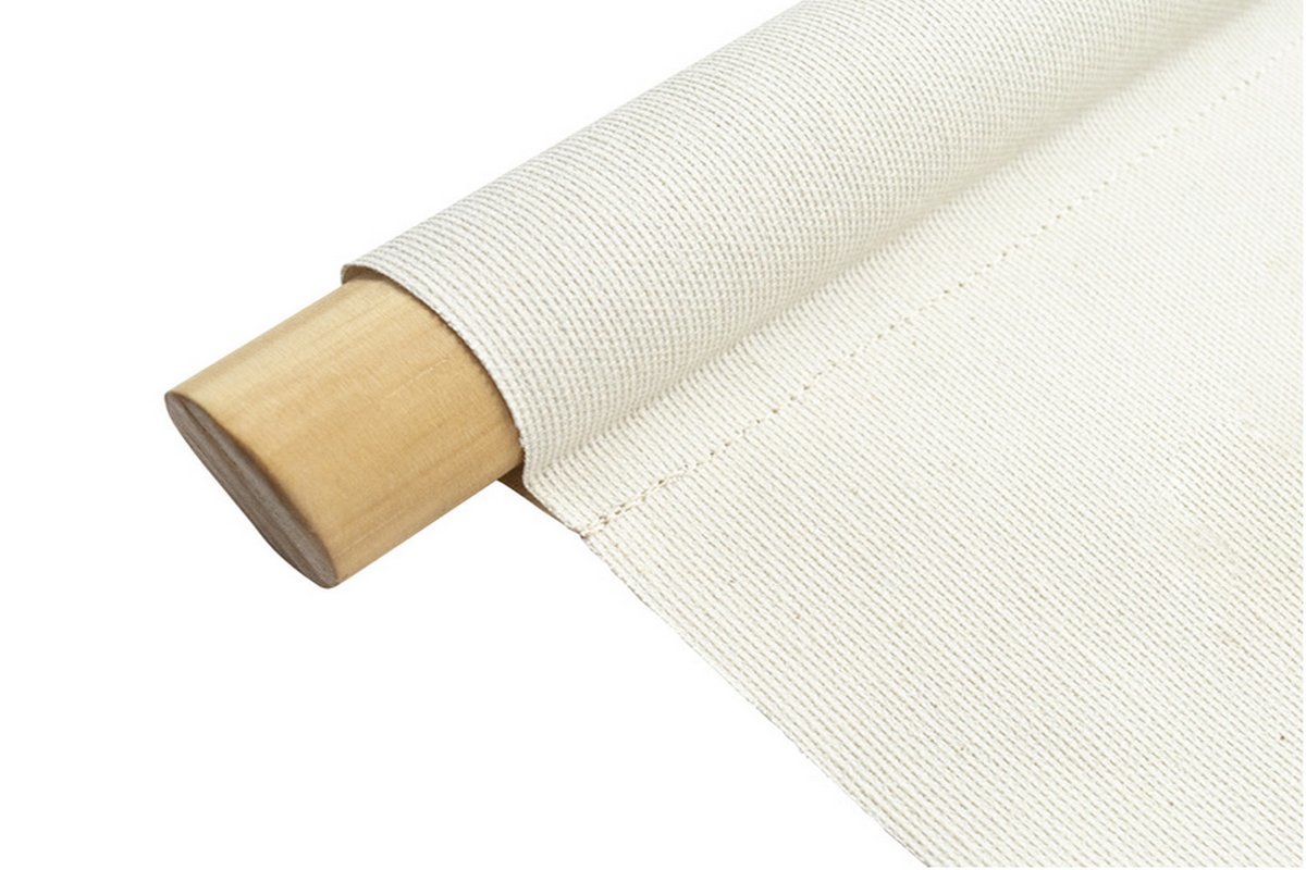 Kakemono con estampado abstracto sobre fondo beige 40 cm SAFI