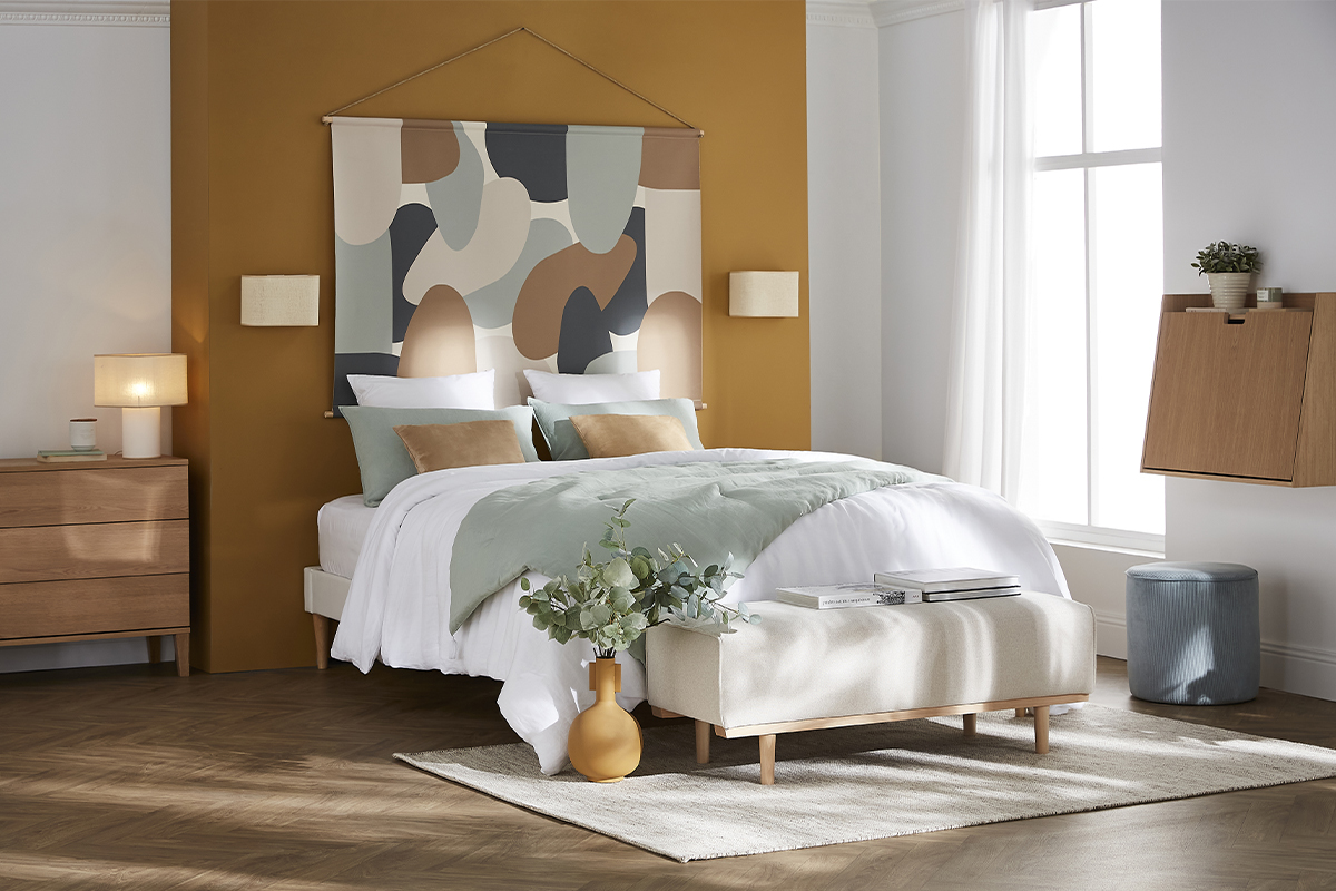 Kakemono con motivos redondeados 150 x 100 cm BRANDY