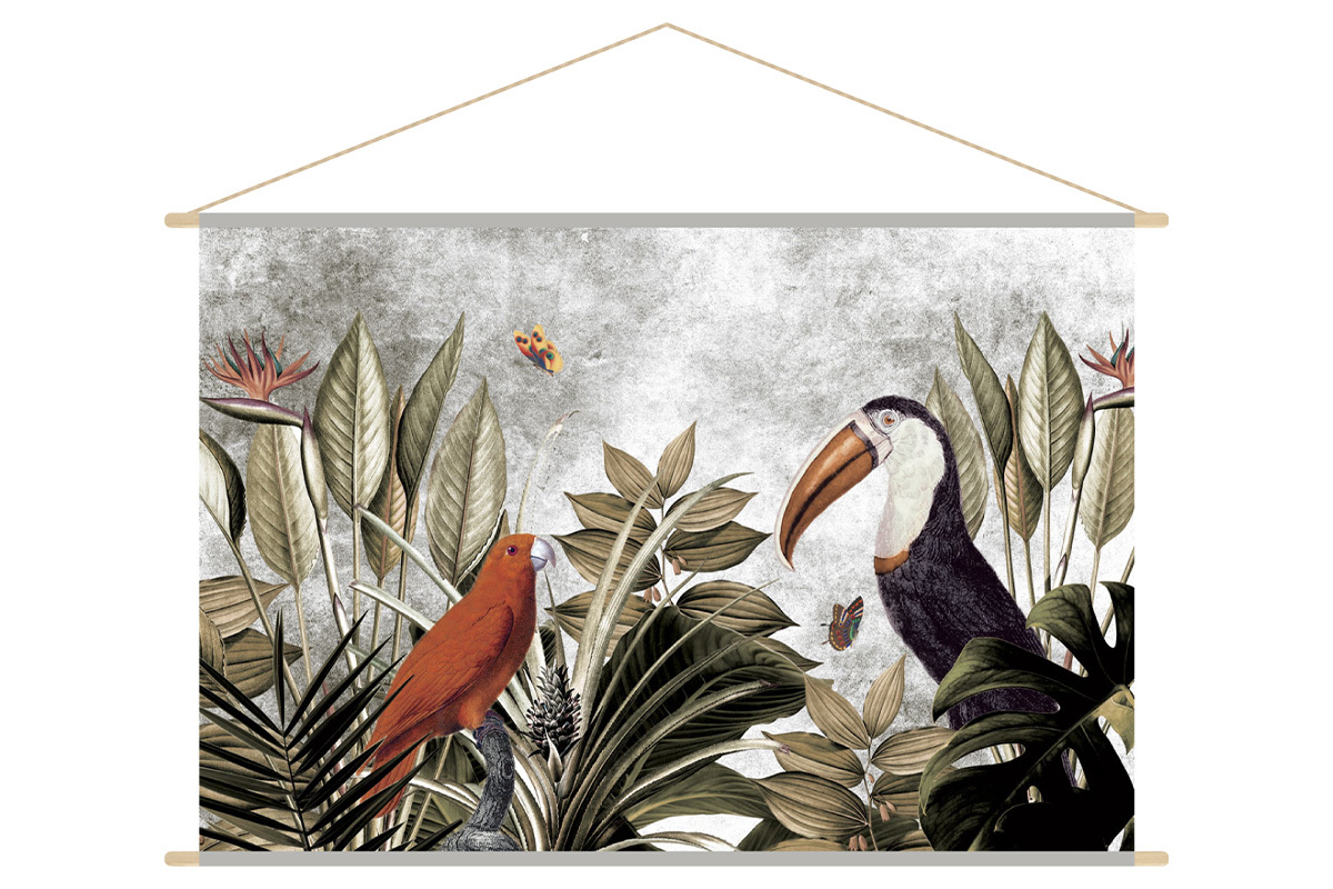 Kakemono jungla 150נ100cm PASSARO