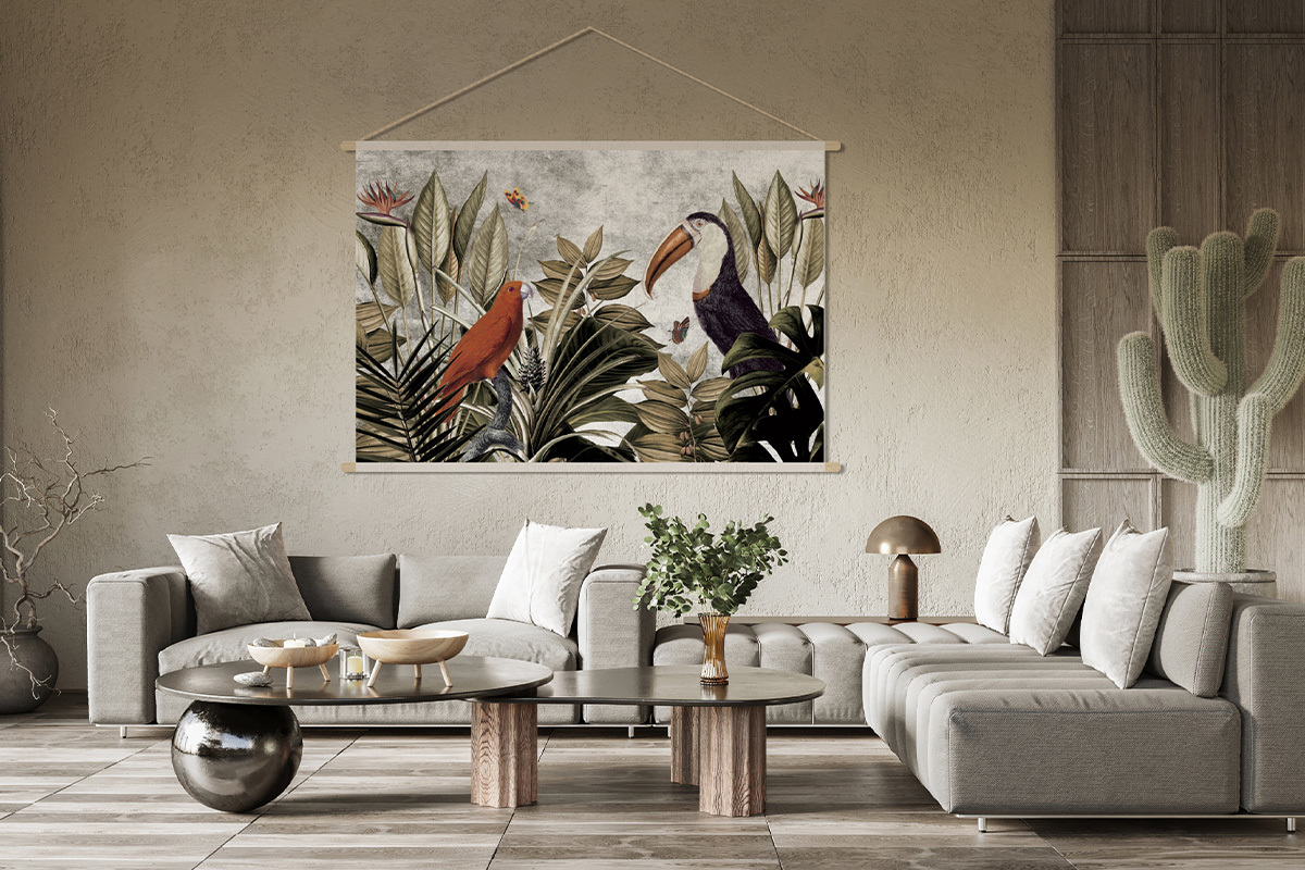 Kakemono jungla 150נ100cm PASSARO